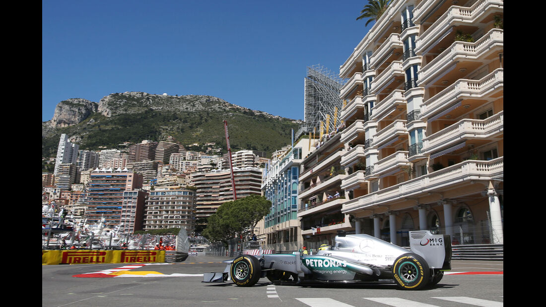 Nico Rosberg - Mercedes - Formel 1 - GP Monaco - 23. Mai 2013