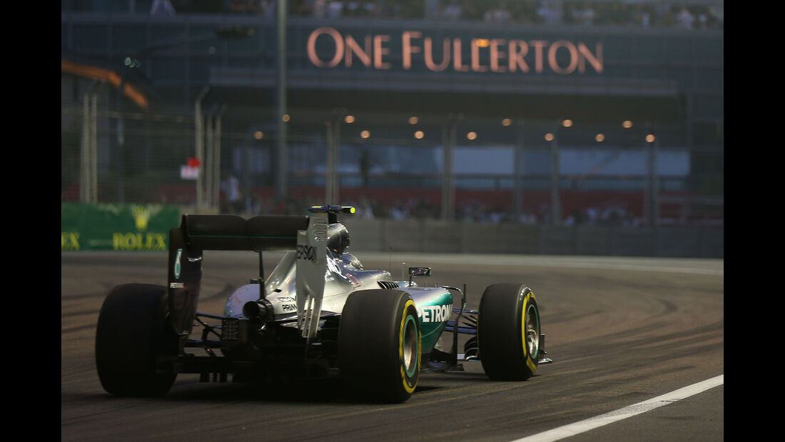 Nico Rosberg - Mercedes - Formel 1 - GP Singapur - 18. September 2015