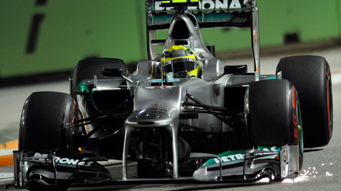 Nico Rosberg - Mercedes - Formel 1 - GP Singapur - 21. September 2012