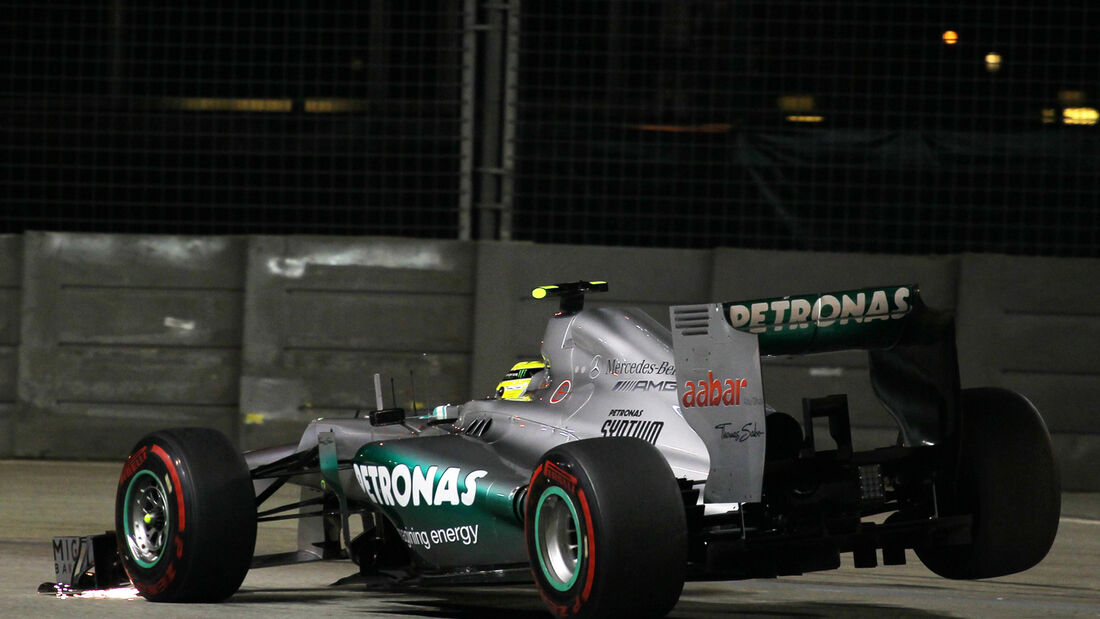Nico Rosberg - Mercedes - Formel 1 - GP Singapur - 22. September 2012