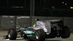 Nico Rosberg - Mercedes - Formel 1 - GP Singapur - 22. September 2012
