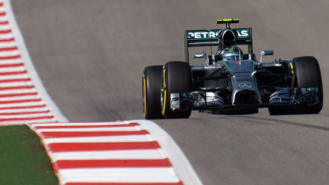 Nico Rosberg - Mercedes - Formel 1 - GP USA - 1. November 2014