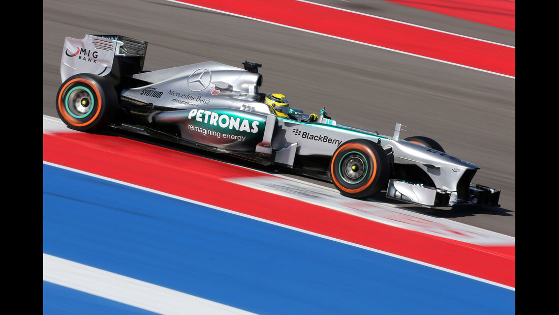 Nico Rosberg - Mercedes - Formel 1 - GP USA - 15. November 2013