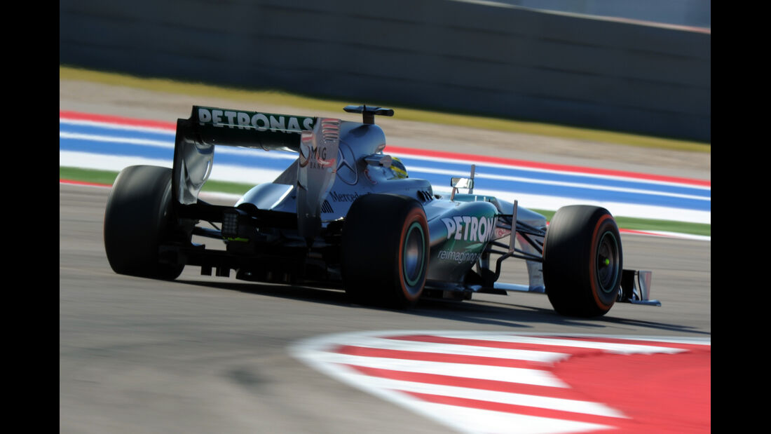 Nico Rosberg - Mercedes - Formel 1 - GP USA - 15. November 2013