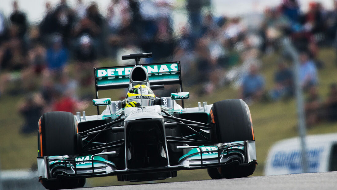 Nico Rosberg - Mercedes - Formel 1 - GP USA - 16. November 2013