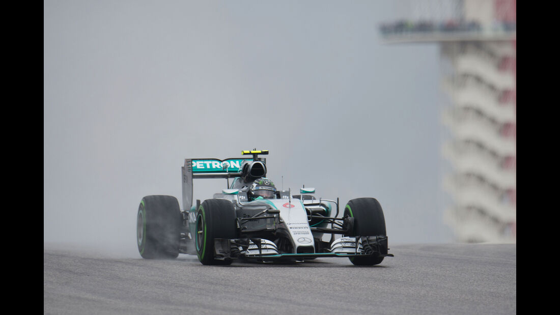 Nico Rosberg - Mercedes - Formel 1 - GP USA - Austin - 23. Oktober 2015