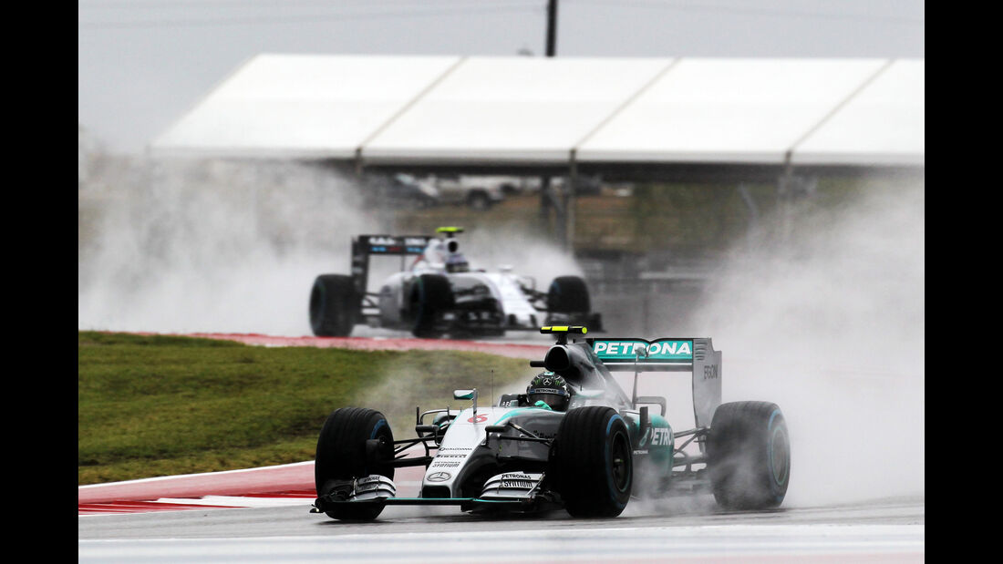 Nico Rosberg - Mercedes - Formel 1 - GP USA - Austin - Formel 1 - 24. Oktober 2015