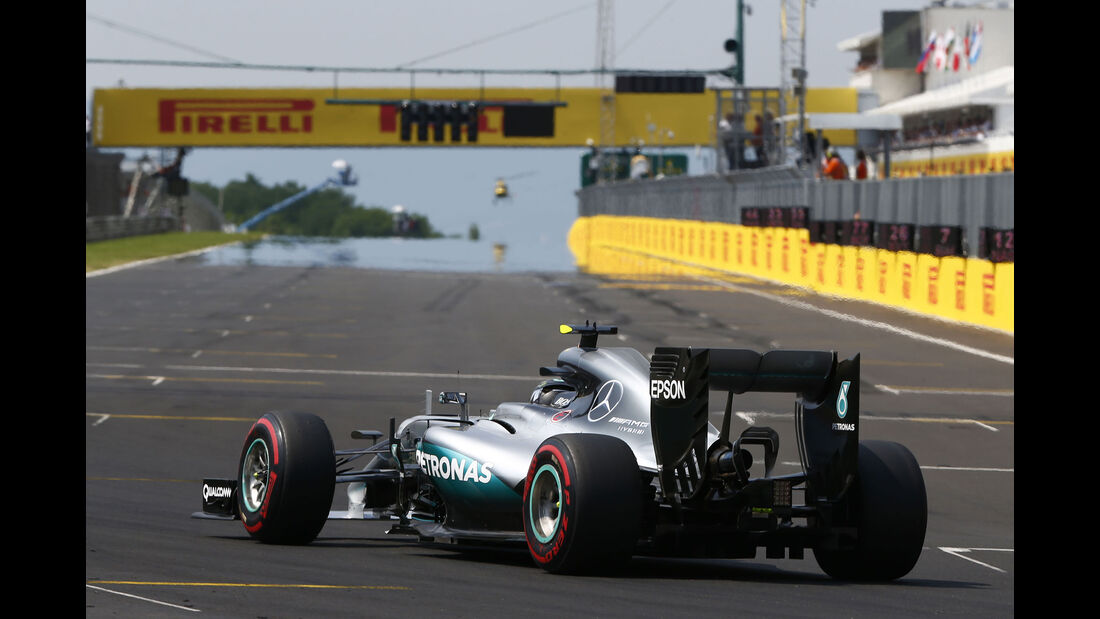 Nico Rosberg - Mercedes - Formel 1 - GP Ungarn - 24. Juli 2016