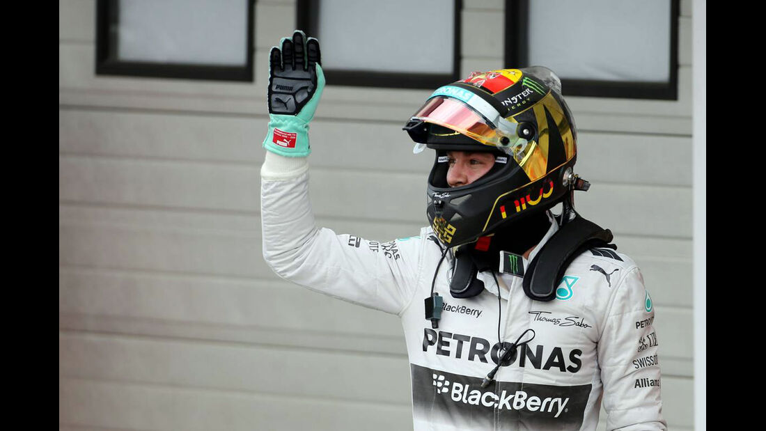 Nico Rosberg - Mercedes  - Formel 1 - GP Ungarn - 26. Juli 2014