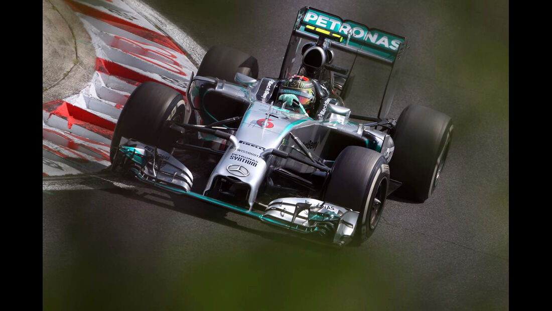 Nico Rosberg - Mercedes - Formel 1 - GP Ungarn - 26. Juli 2014