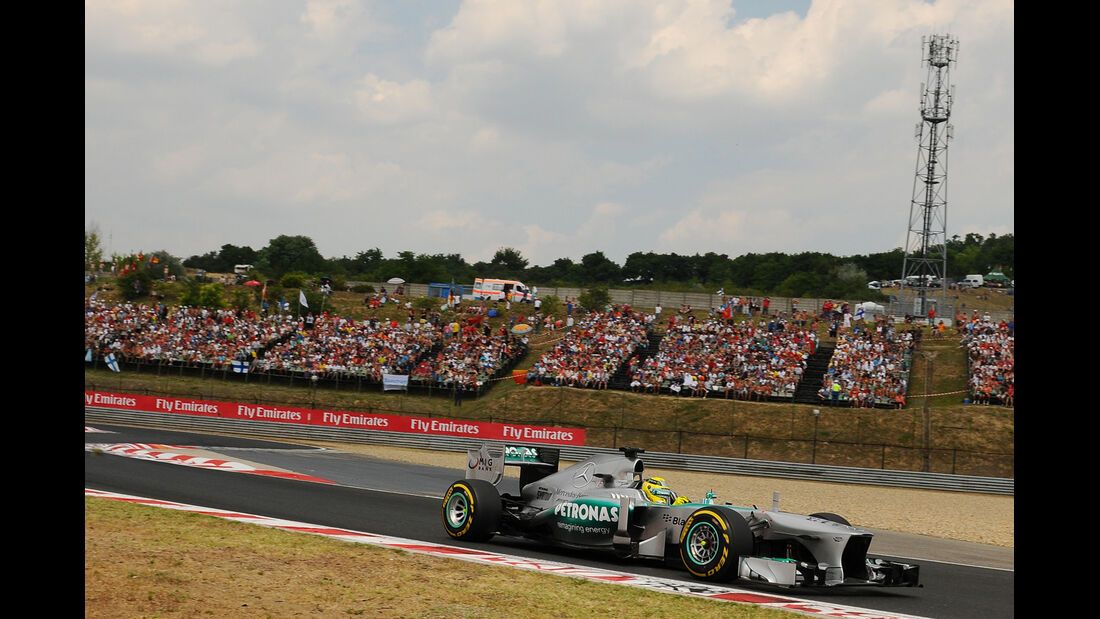 Nico Rosberg - Mercedes - Formel 1 - GP Ungarn - 27. Juli 2013