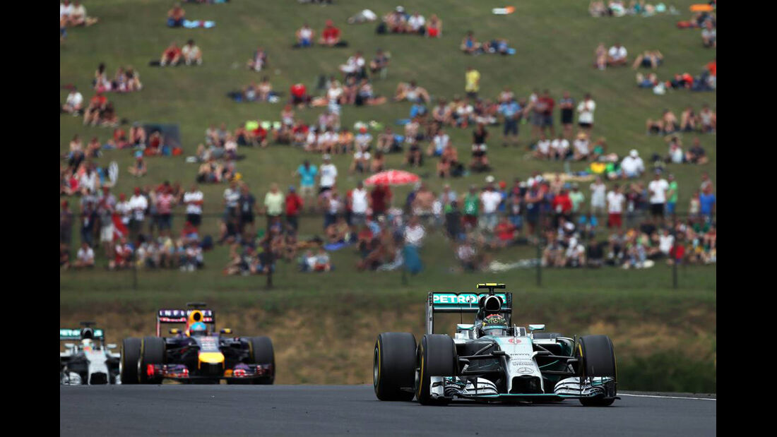 Nico Rosberg - Mercedes - Formel 1 - GP Ungarn - 27. Juli 2014