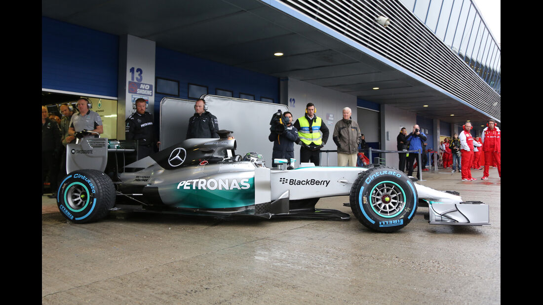 Nico Rosberg - Mercedes - Formel 1 - Jerez - Test - 31. Januar 2014