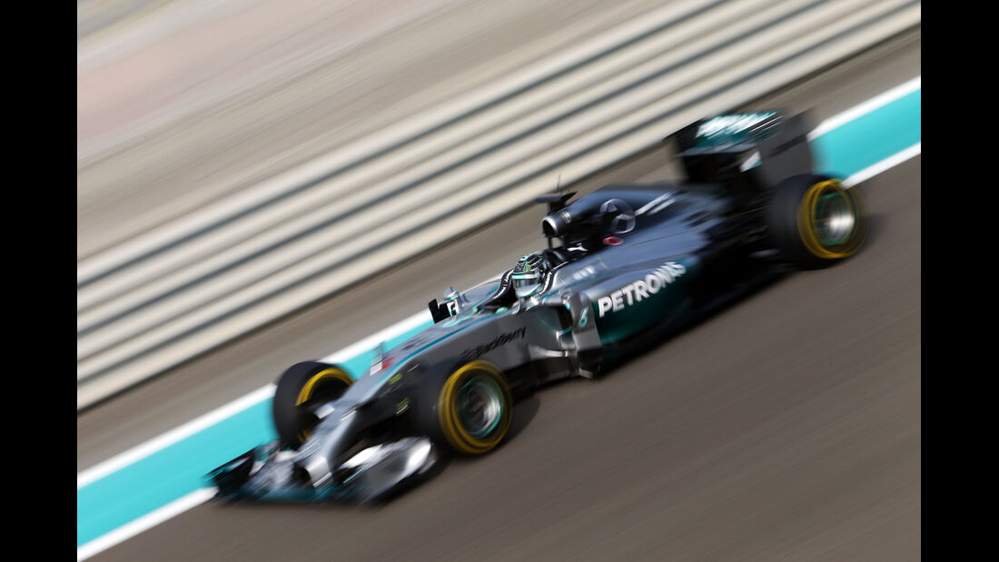 Nico Rosberg - Mercedes - Formel 1 Test - Abu Dhabi - 25. November 2014