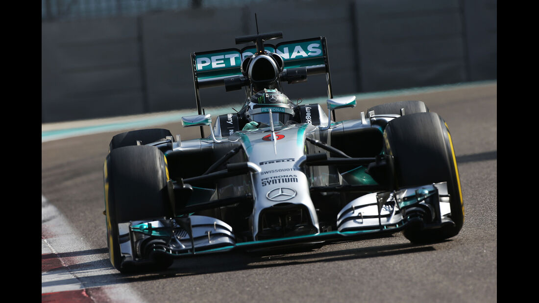 Nico Rosberg - Mercedes - Formel 1 Test - Abu Dhabi - 25. November 2014