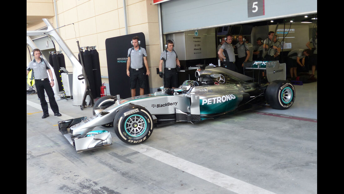 Nico Rosberg - Mercedes - Formel 1 - Test - Bahrain - 27. Februar 2014 