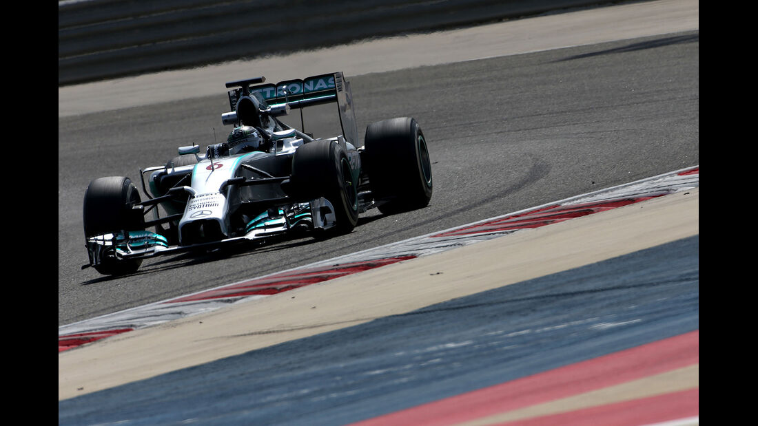 Nico Rosberg - Mercedes - Formel 1 - Test - Bahrain - 27. Februar 2014