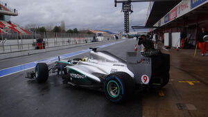 Nico Rosberg - Mercedes - Formel 1 - Test - Barcelona - 1. März 2013