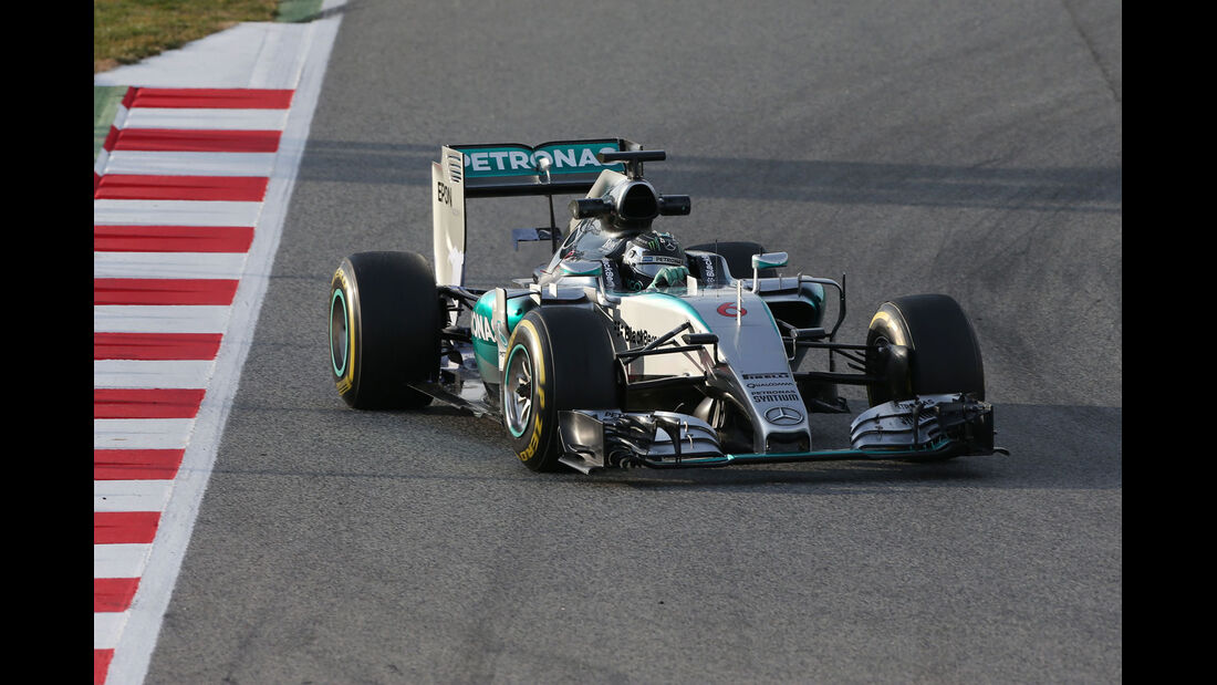 Nico Rosberg - Mercedes - Formel 1-Test - Barcelona - 1. März 2015