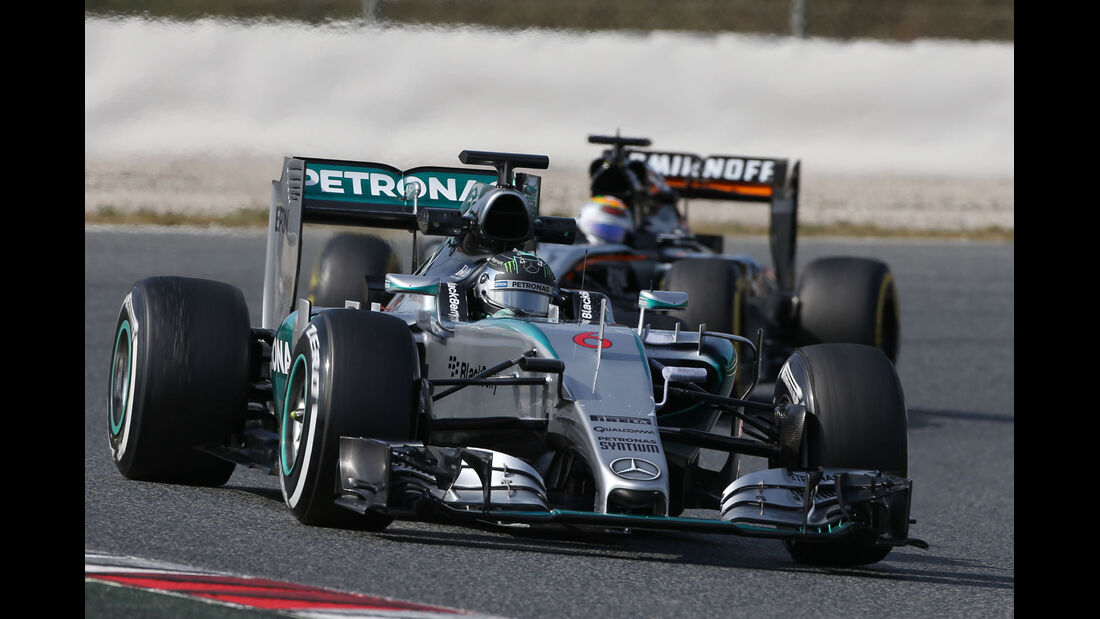 Nico Rosberg - Mercedes - Formel 1-Test - Barcelona - 1. März 2015
