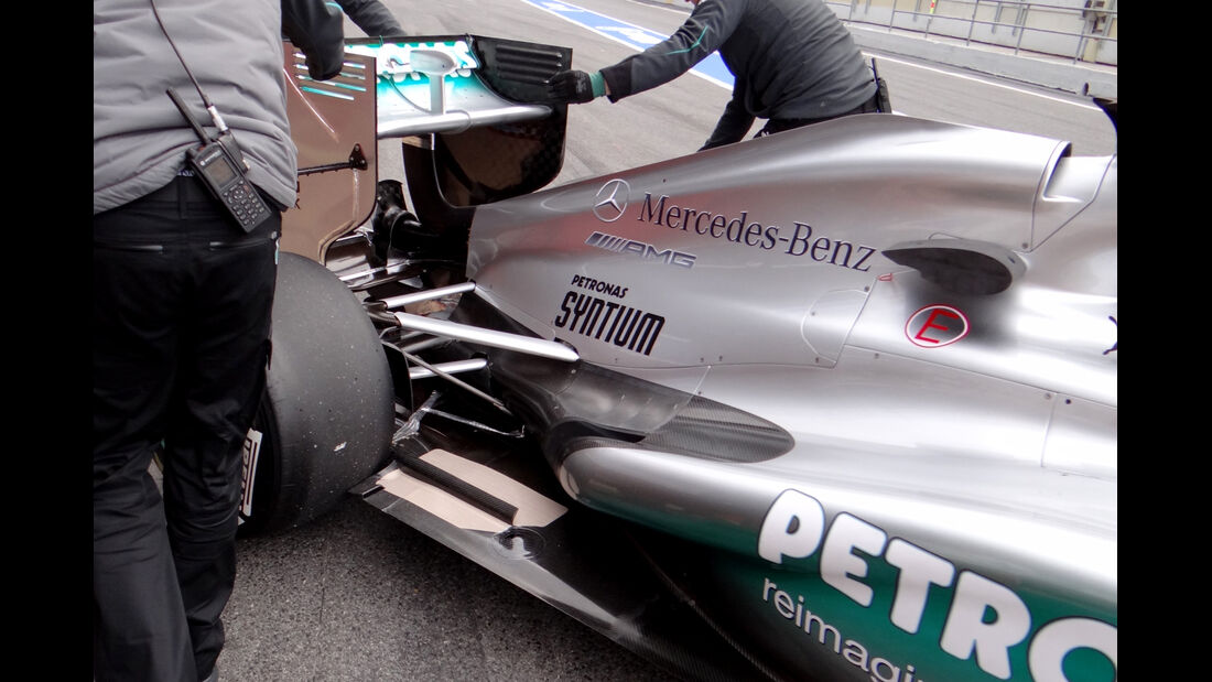 Nico Rosberg - Mercedes - Formel 1 - Test - Barcelona - 19. Februar 2013