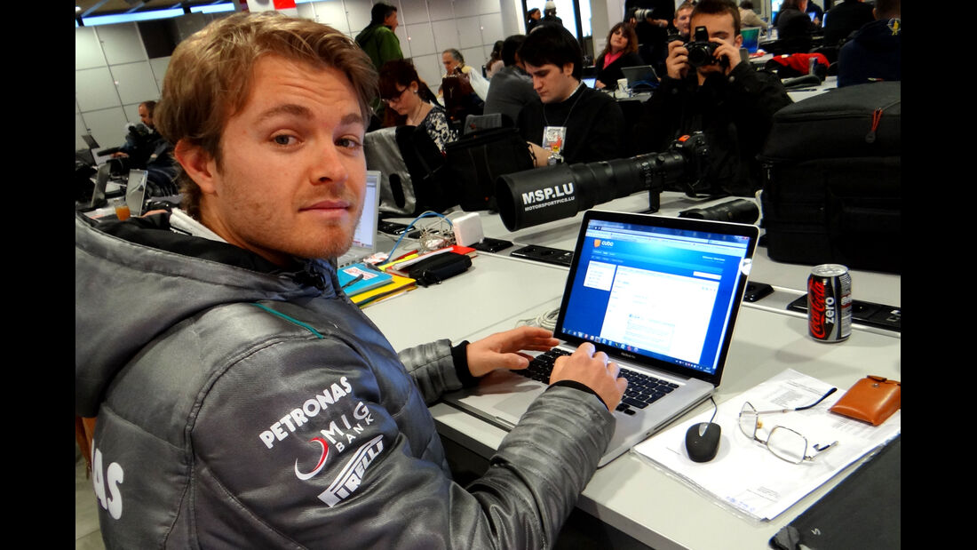 Nico Rosberg - Mercedes - Formel 1 - Test - Barcelona - 22.Februar 2013