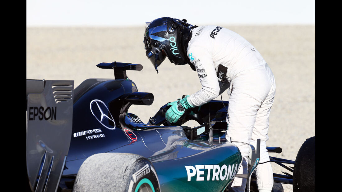 Nico Rosberg - Mercedes - Formel 1-Test - Barcelona - 22. Februar 2015