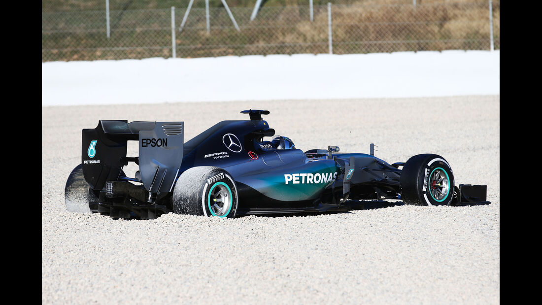 Nico Rosberg - Mercedes - Formel 1-Test - Barcelona - 22. Februar 2015