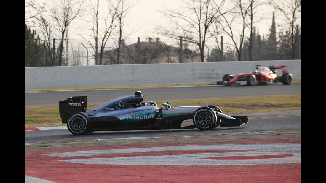 Nico Rosberg - Mercedes - Formel 1-Test - Barcelona - 23. Februar 2016