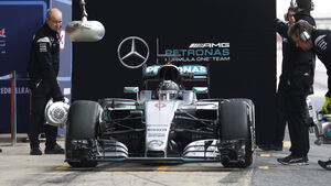 Nico Rosberg - Mercedes - Formel 1-Test - Barcelona - 23. Februar 2016