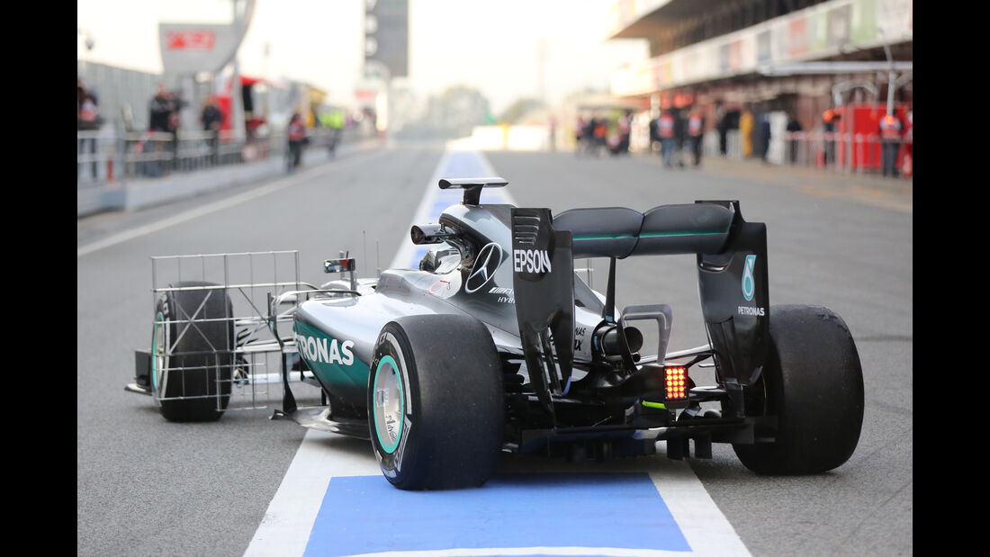 Nico Rosberg - Mercedes - Formel 1-Test - Barcelona - 24. Februar 2016