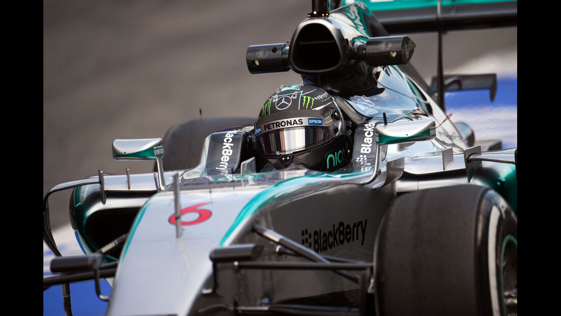 Nico Rosberg - Mercedes - Formel 1-Test - Barcelona - 27. Februar 2015