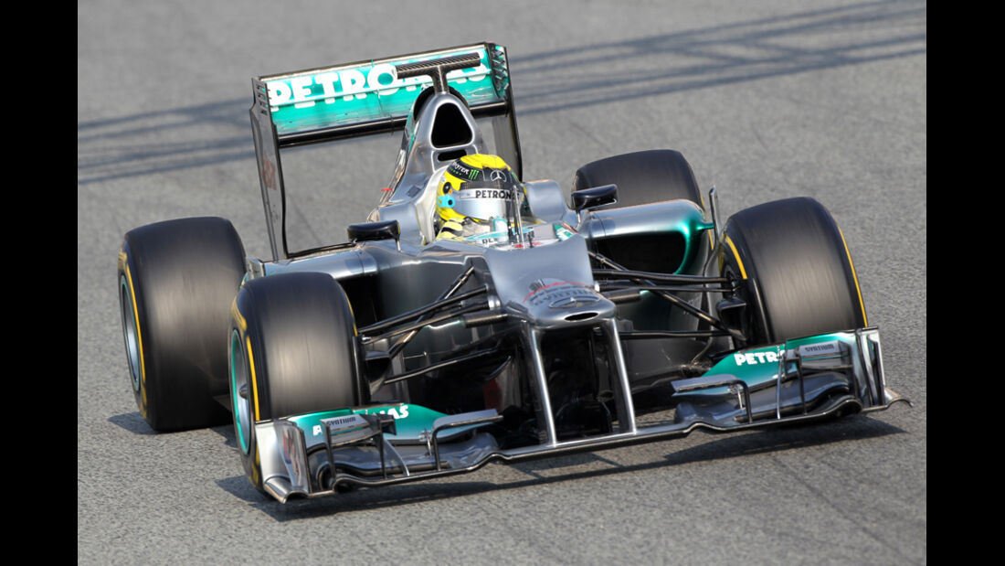 Nico Rosberg - Mercedes - Formel 1-Test Barcelona - 3. März 2012