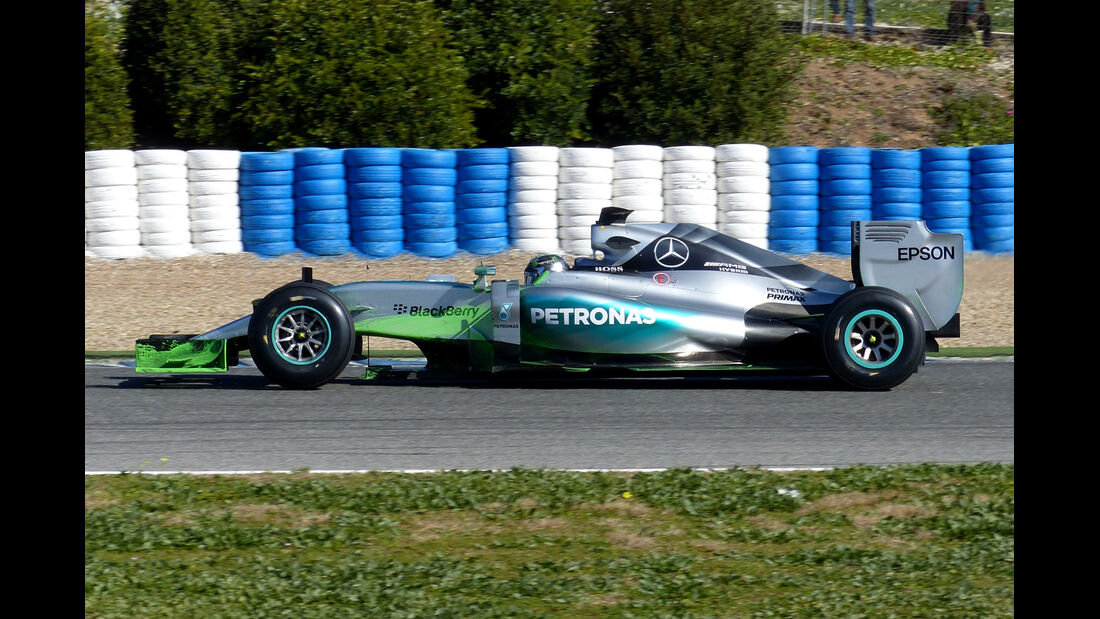 Nico Rosberg - Mercedes - Formel 1-Test Jerez - 1. Febraur 2015 