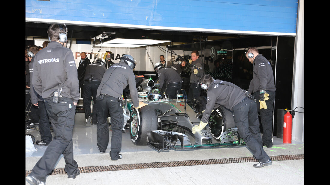 Nico Rosberg - Mercedes - Formel 1-Test Jerez - 1. Februar 2015 