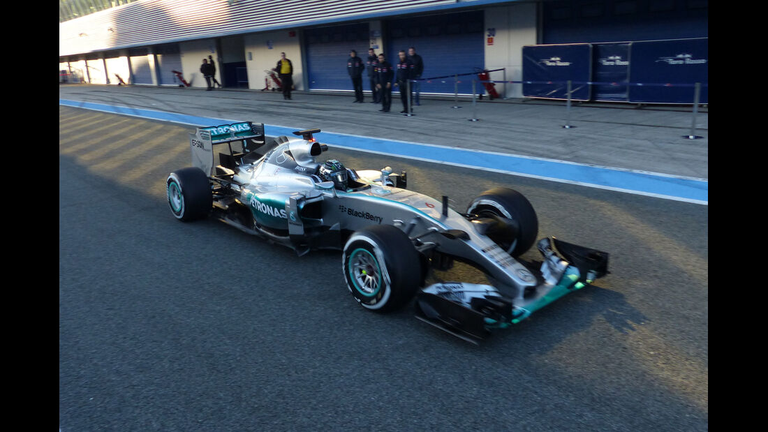 Nico Rosberg - Mercedes - Formel 1-Test Jerez - 1. Januar 2015 