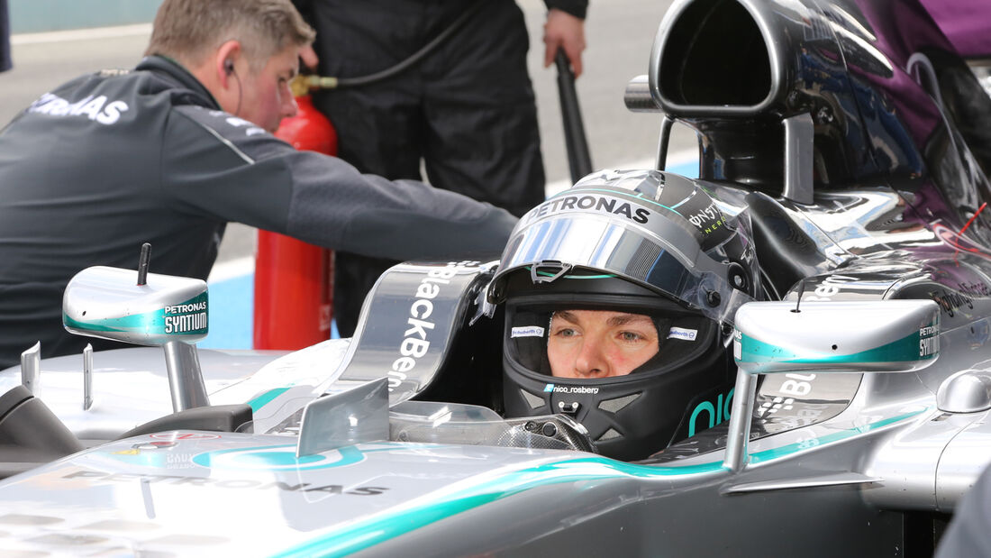 Nico Rosberg - Mercedes - Formel 1 - Test - Jerez - 29. Januar 2014