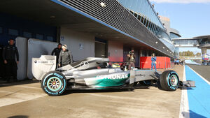 Nico Rosberg - Mercedes - Formel 1 - Test - Jerez - 29. Januar 2014