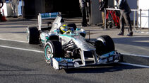 Nico Rosberg - Mercedes - Formel 1 - Test - Jerez - 7. Februar 2013