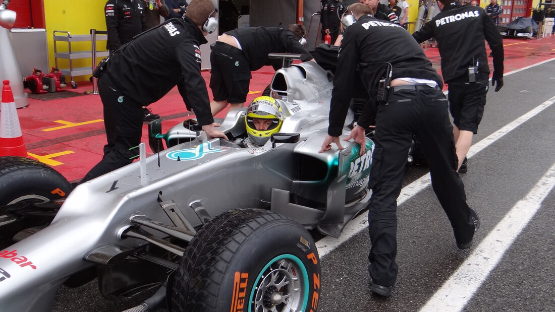 Nico Rosberg - Mercedes - Formel 1-Test - Mugello - 1. Mai 2012