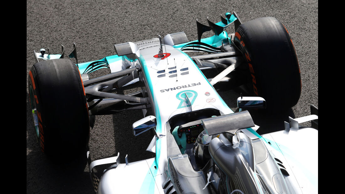 Nico Rosberg - Mercedes - Formel 1-Test - Silverstone 2014