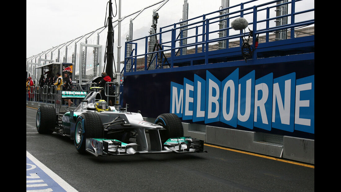 Nico Rosberg Mercedes GP Australien 2012