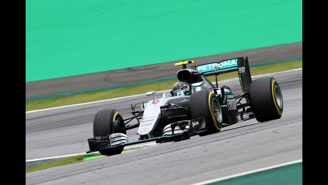 Nico Rosberg - Mercedes - GP Brasilien 2016 - Interlagos - Qualifying