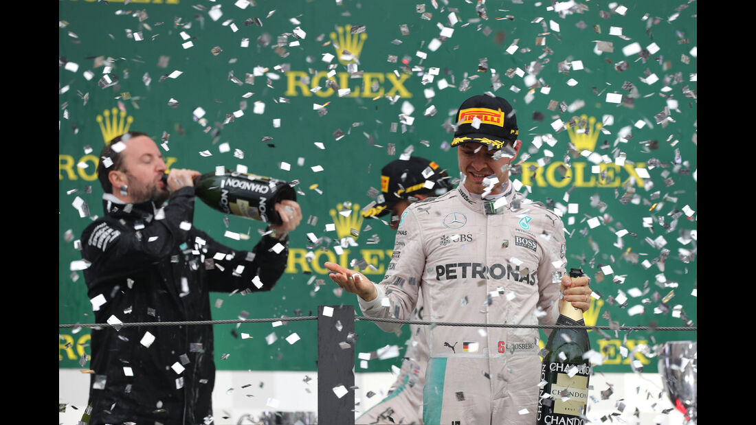 Nico Rosberg - Mercedes - GP Brasilien 2016 - Interlagos - Rennen