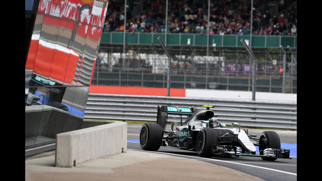 Nico Rosberg - Mercedes - GP England - Silverstone - Formel 1 - Freitag - 8.7.2016