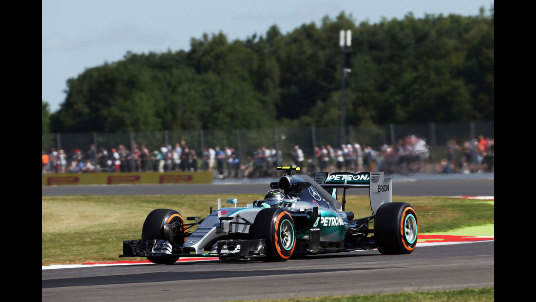 Nico Rosberg - Mercedes - GP England - Silverstone - Freitag - 3.7.2015