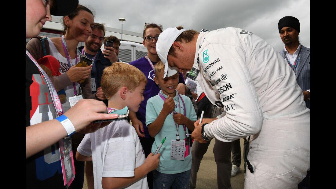Nico Rosberg - Mercedes - GP England - Silverstone - Qualifying - Samstag - 9.7.2016