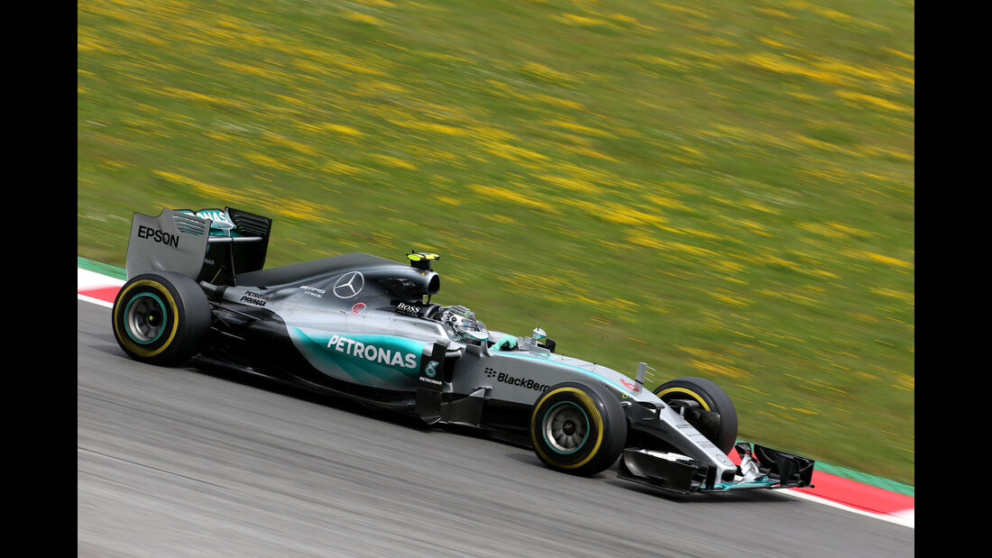 Nico Rosberg - Mercedes - GP Österreich - Formel 1 - Freitag - 19.6.2015