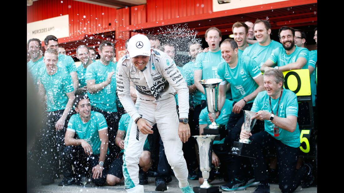 Nico Rosberg - Mercedes - GP Spanien 2015 - Rennen - Sonntag - 10.5.2015