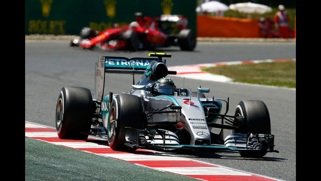 Nico Rosberg - Mercedes - GP Spanien 2015 - Rennen - Sonntag - 10.5.2015
